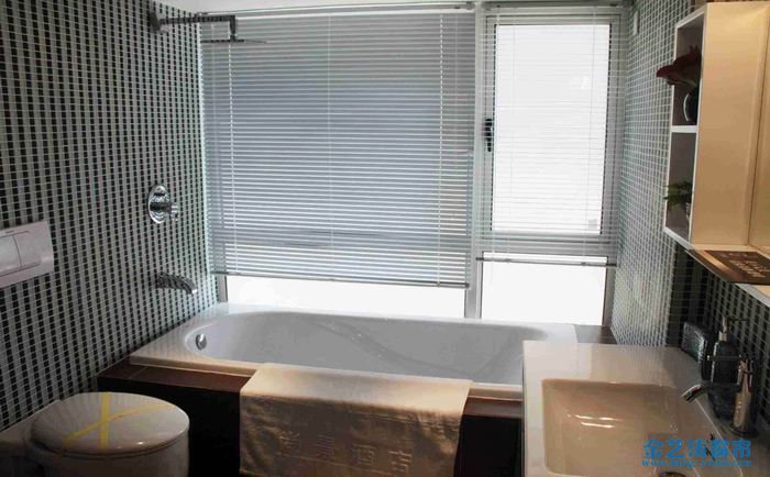 百葉窗簾種類有哪些 百葉窗簾選購技巧 衛生間、廁所百葉窗簾